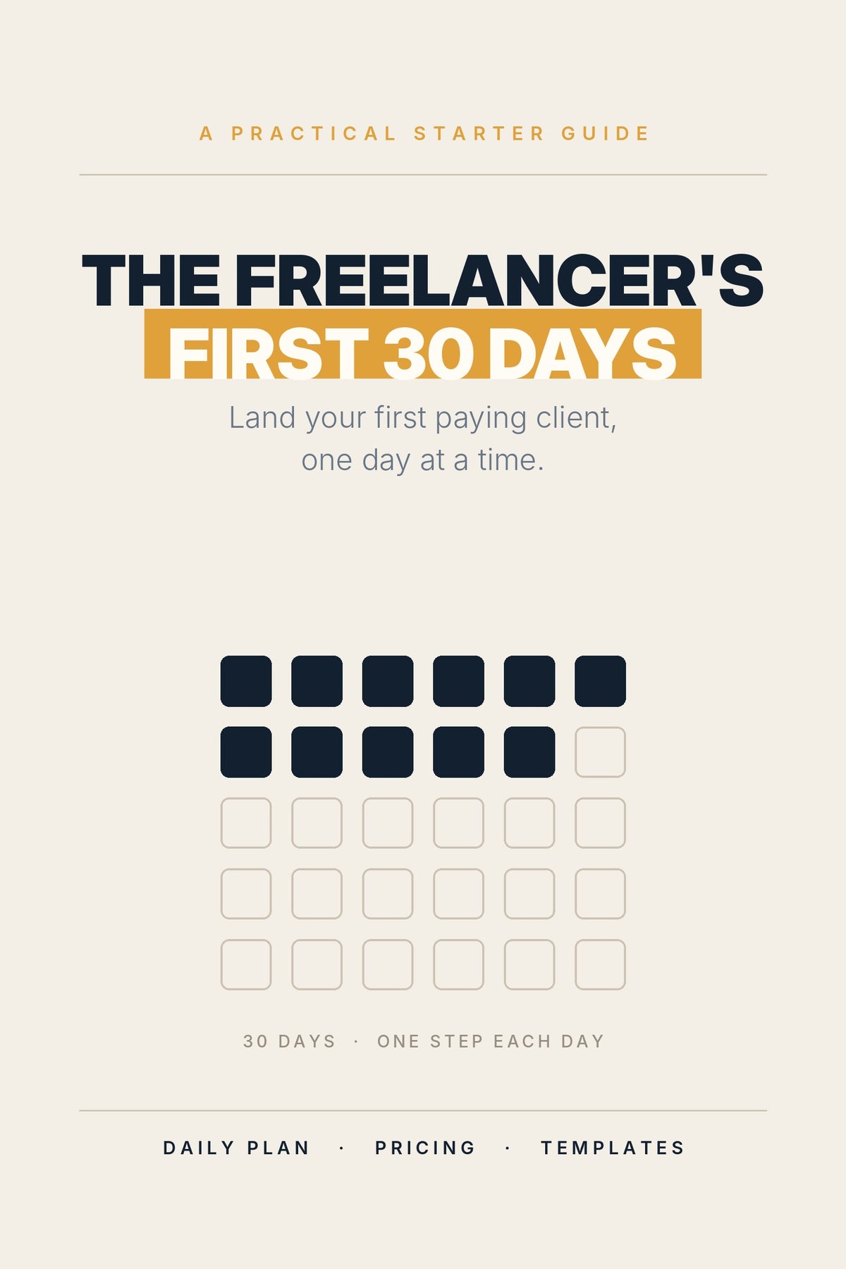 The Freelancer's First 30 Days